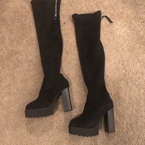 COPY - Brand new over the knee 90’s platform boots